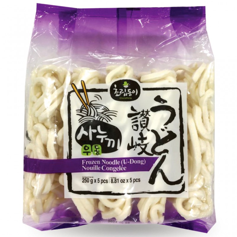 Chorip Dong Noodle Udong 5pcs x 250g Frozen Sanuki Udong Chorip Dong Noodle Udong 5pcs x 250g Frozen Sanuki Udong