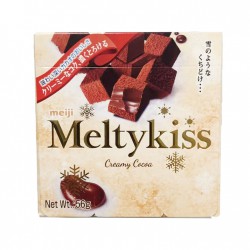 Meiji Meltykiss Chocolate Creamy Cocoa Flavour 52g Japanese Meltykiss Creamy Cocoa