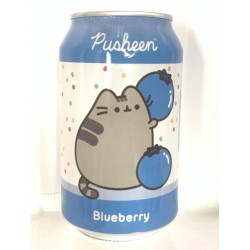 Kawaji Pusheen Blueberry Flavour Soda 330ml Blueberry Falvour Soda