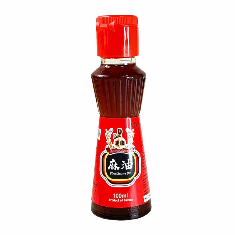 Jianguo Black Sesame Oil 100ml Black Sesame Oil Jianguo Black Sesame Oil 100ml Black Sesame Oil