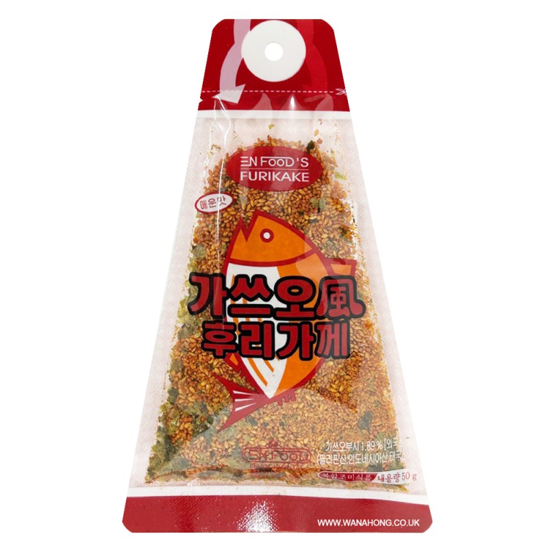 EN Foods Furikake Spicy Gatsuo 50g Katsuobushi Flavour EN Foods Furikake Spicy Gatsuo 50g Katsuobushi Flavour