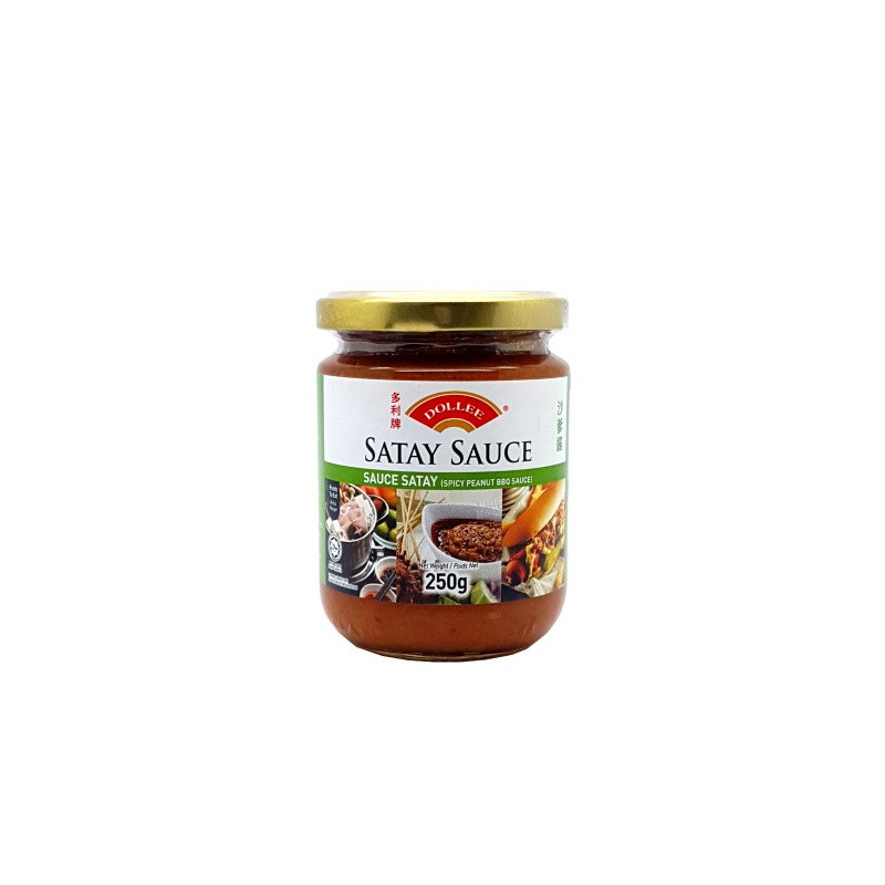 Dollee Satay Sauce 250g Spicy Peanut BBQ Sauce Dollee Satay Sauce 250g Spicy Peanut BBQ Sauce