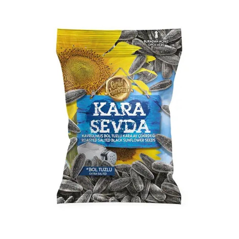 Gold Harvest Kara Sevda 150g Roasted Salted Sunflower Seeds Gold Harvest Kara Sevda 150g Roasted Salted Sunflower Seeds