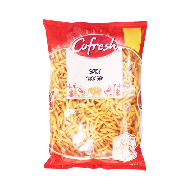 Cofresh Spicy Thick Sev 300g Savoury Indian Snack Cofresh Spicy Thick Sev 300g Savoury Indian Snack