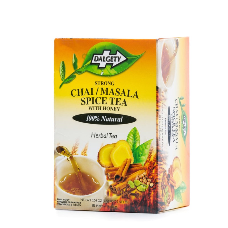 Dalgety Chai/Spiced Masala Tea 18x4g Herbal Tea Bags Dalgety Chai/Spiced Masala Tea 18x4g Herbal Tea Bags