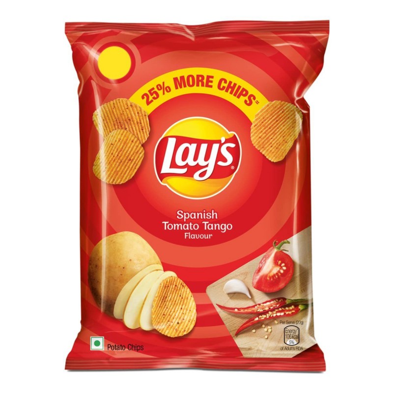 Lay's Spanish Tomato Tango Flavour 50g Potato Chips Lay's Spanish Tomato Tango Flavour 50g Potato Chips