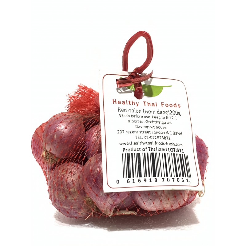 Healthy Thai Fresh Red Onion (Hom Dang) 200g Red Onion