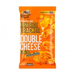 Younger Farm Mini Rice Crackers 60g Thai Double Cheese Flavour Rice Cracker