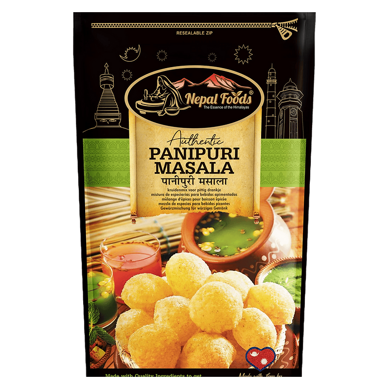 Nepal Foods Pani Puri Masala 80g Spicy Seasoning For Pani Puri And Golgappa