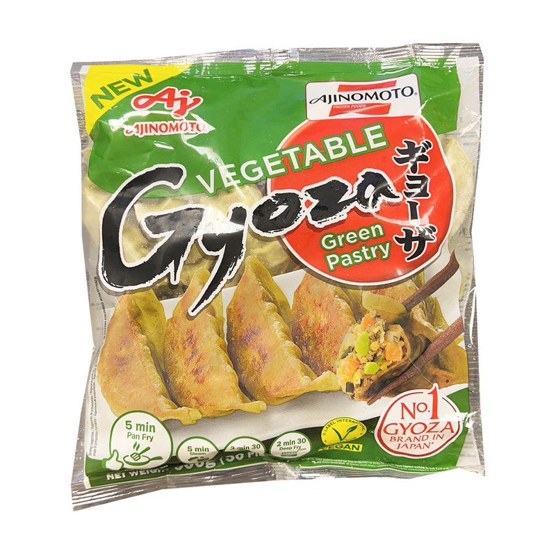 Ajinomoto Gyoza 600gx30pcs Frozen Japanese Style Green Pastry Vegetable Dumplings Ajinomoto Gyoza 600gx30pcs Frozen Japanese Style Green Pastry Vegetable Dumplings
