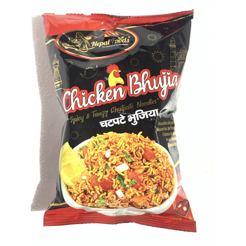 Nepal Foods Chicken Bhujia 100g Spicy & Tangy Ready To Eat Noodles Nepal Foods Chicken Bhujia 100g Spicy & Tangy Ready To Eat Noodles
