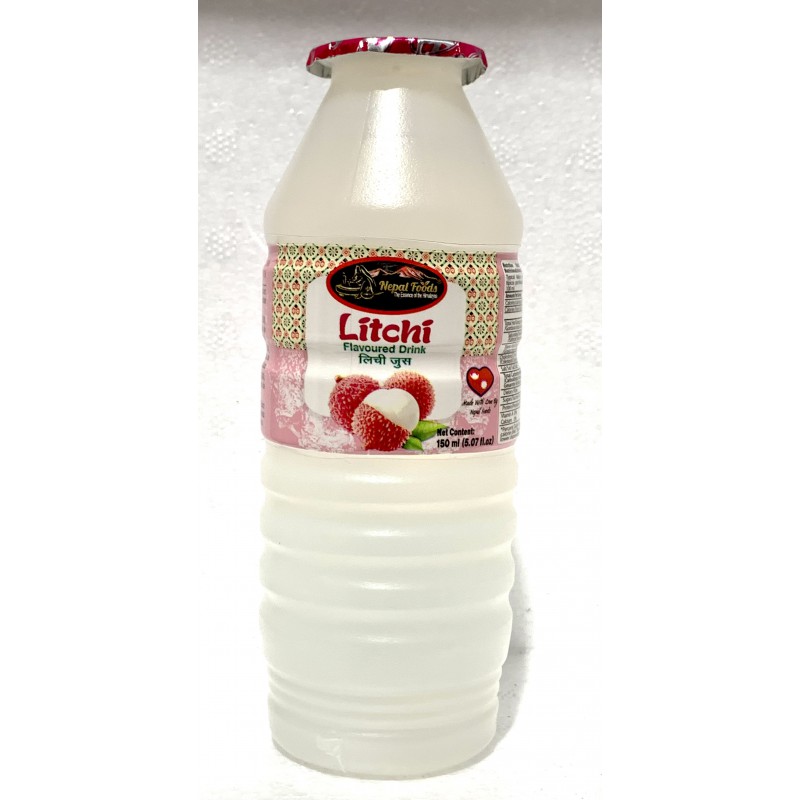 Nepal Foods Litchi Juice 150ml Lychee Flavoured Drink