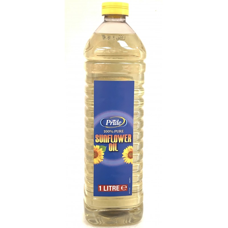 Pride Sunflower Oil 1L 100% Pure Sunflower Oil Pride Sunflower Oil 1L 100% Pure Sunflower Oil