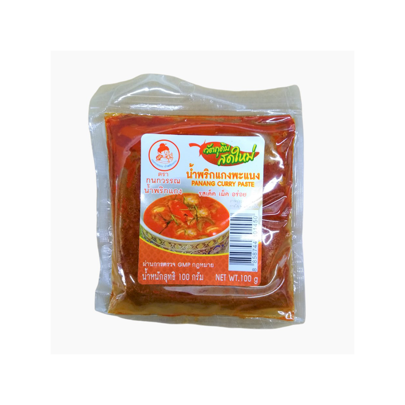 Kanokwan Panang Curry Paste 100g Thai Panang Curry Paste Kanokwan Panang Curry Paste 100g Thai Panang Curry Paste