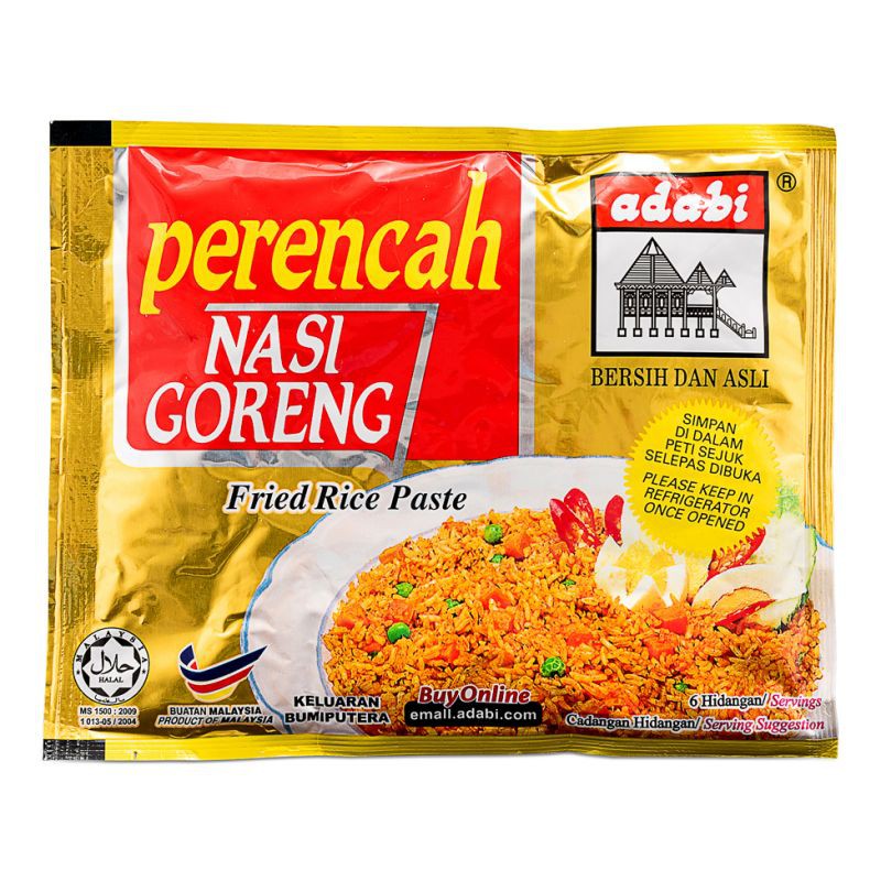 Adabi Perencah Nasi Goreng Fried Rice Paste 120g Nasi Goreng Fried Rice Paste