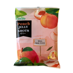 Cozzo Peach Jelly Shots 160g Peach Jelly Shots With Real Juice