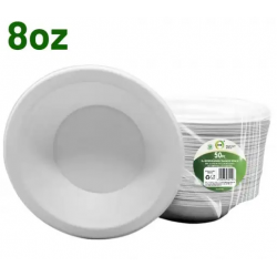 Did Biodegradable Bagasse Bowls 50pc 8oz Disposable Bowls