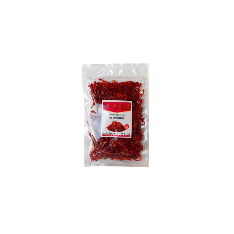 Tai Yang Man Dried Chili Strips 50g 四川辣椒絲 Dried Chili Strips