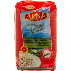 Apna Long Grain Basmati Rice 2kg Basmati and Long Grain Rice Blend