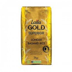 Laila Gold Superior Longer Basmati Rice 2kg Superior Mature Basmati Rice