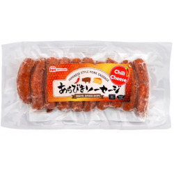 NH Foods Pork Sausage Chilli Cheese 200g Japanese Style Pork Sausage Chilli Cheese Flavour