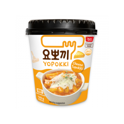 Young Poong Yopokki Cheese Topokki Rice cake Full Case of 6x  120g Tteokbokki Cup