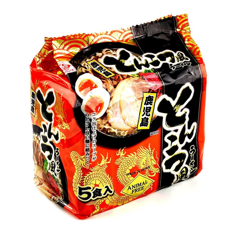 Higashi Foods Tonkotsufu Kagoshima Ramen 5pktsx78.5g japense Tonkotsu Falvour Ramen Higashi Foods Tonkotsufu Kagoshima Ramen 5pktsx78.5g japense Tonkotsu Falvour Ramen