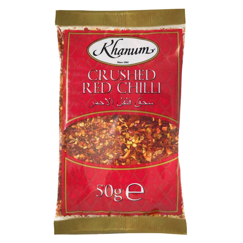 Khanum Crushed Red Chilli 50g Crushed Red Chilli
