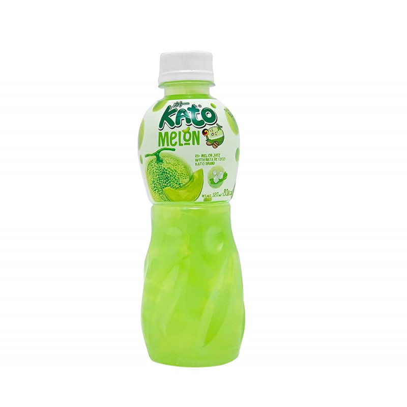 Kato Melon Drink 320ml Melon Flavoured Drink With Nata De Coco Kato Melon Drink 320ml Melon Flavoured Drink With Nata De Coco
