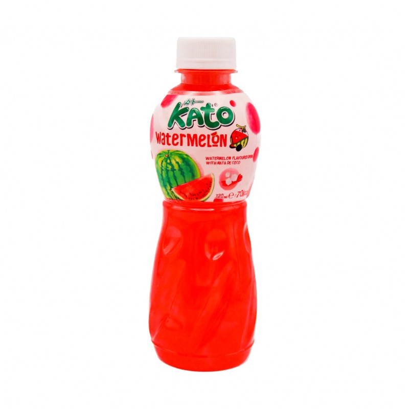 Kato Water Melon Drink 320ml Water Melon Flavoured Drink With Nata De Coco Kato Water Melon Drink 320ml Water Melon Flavoured Drink With Nata De Coco