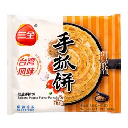 SQ Salt & Pepper Flavour Paratha 320g Frozen Salt & Pepper Flavour Paratha