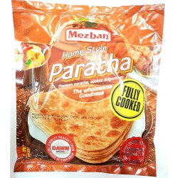 Mezban Home Style Paratha 400g 5pcs Frozen Fully Cooked Paratha