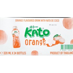 Kato Orange Drink Full Case of 4 x 6 x 320ml Orange Flavoured Drink With Nata De Coco