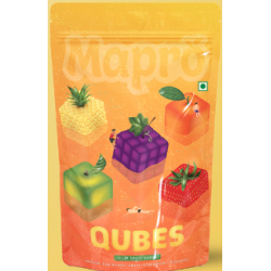 Falero Qubes Pulpy Fruit Chews 175g Real Fruit Chews