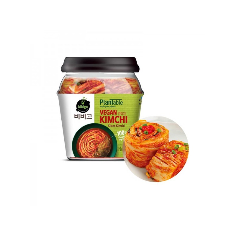 CJ Bibigo Sliced Vegan Kimchi 500g Fresh Vegan Korean Halal Mat Kimchi