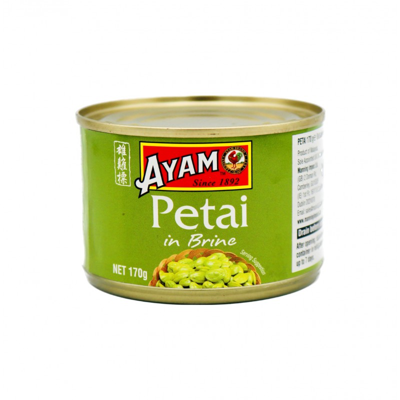 Ayam Petai in Brine 170g Malaysian Stink Bean Petai Beans Ayam Petai in Brine 170g Malaysian Stink Bean Petai Beans