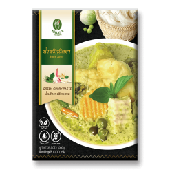 Nittaya Green Curry Paste 1kg Thai Green Curry Paste
