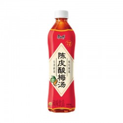 Master Kong Tangerine Peel Sour Plum Drink 500ml Chinese Orange Peel Plum Tea Drink