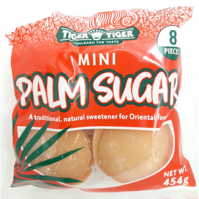 Tiger Tiger Mini Palm Sugar 454g น้ำตาลปาล์ม Thai Mini Palm Sugar Tiger Tiger Mini Palm Sugar 454g น้ำตาลปาล์ม Thai Mini Palm Sugar