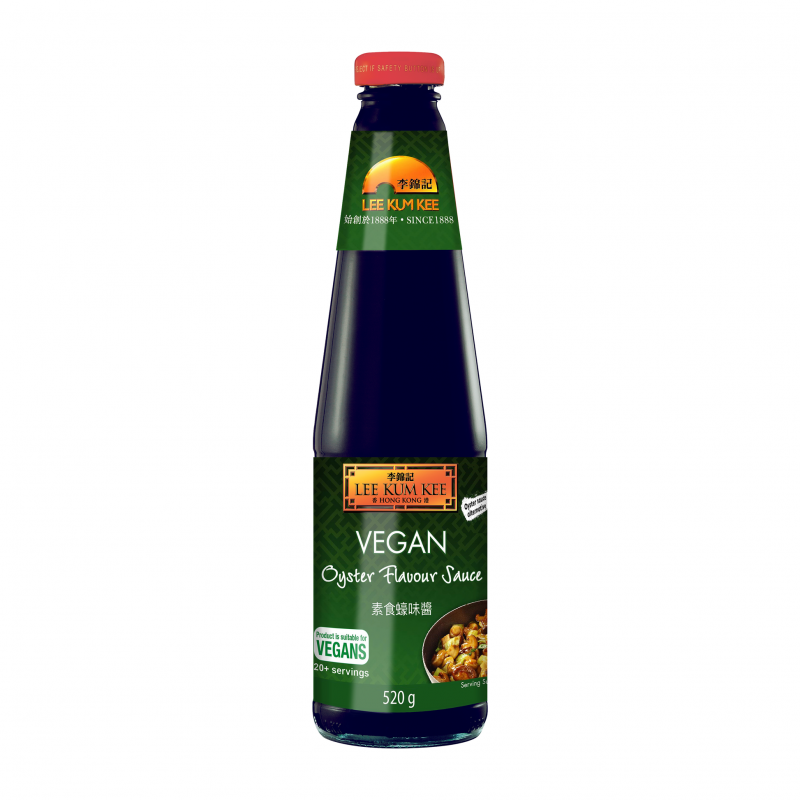 Lee Kum Kee Vegan Oyster Flavour Sauce 520g Vegan Oyster Sauce Lee Kum Kee Vegan Oyster Flavour Sauce 520g Vegan Oyster Sauce