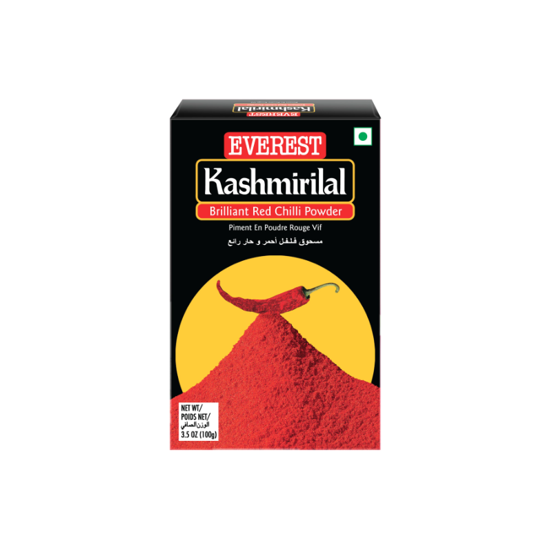 Everest Kashmirilal Brilliant Chilli Powder 100g Indian Red Chilli Powder Everest Kashmirilal Brilliant Chilli Powder 100g Indian Red Chilli Powder