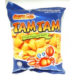 Snek Ku Tam Tam 80g Crab Flavoured Snack