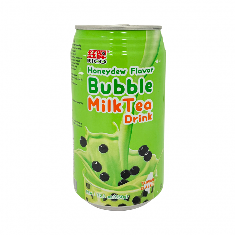 Rico Honeydew Bubble Milk Tea Drink 350g Taiwan Classic Honeydew Flavor Rico Honeydew Bubble Milk Tea Drink 350g Taiwan Classic Honeydew Flavor