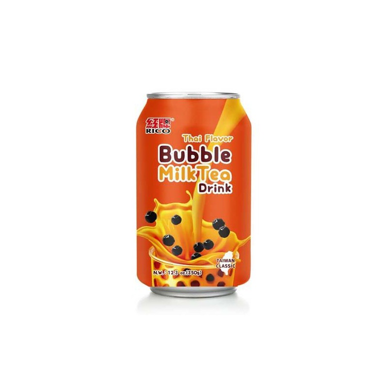 Rico Thai Bubble Milk Tea Drink 350g Taiwan Classic Thai Flavor Bubble Tea Rico Thai Bubble Milk Tea Drink 350g Taiwan Classic Thai Flavor Bubble Tea