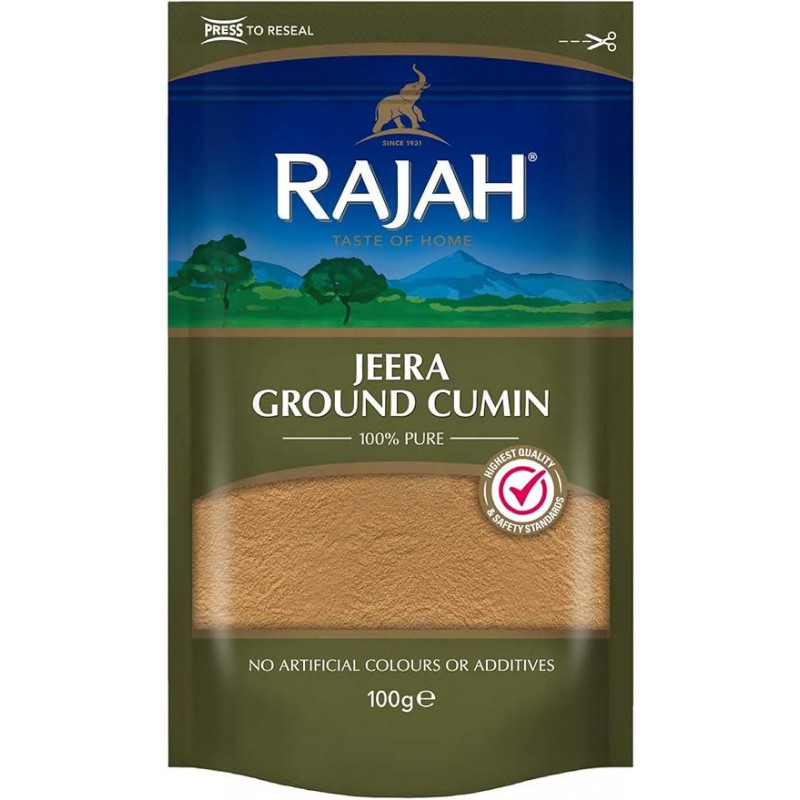 Rajah Jeera Ground Cumin 100g Ground Cumin Jeera