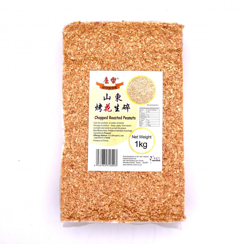 Honor Chopped Roasted Peanuts 1kg Chinese Chopped Roasted Peanut Honor Chopped Roasted Peanuts 1kg Chinese Chopped Roasted Peanut