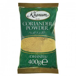 Khanum Coriander (Dhaniya) Powder 400g  Coriander (Dhaniya) Powder