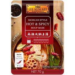 Lee Kum Kee Soup Base for Sichuan Hot Pot 70g Hot & Spicy Hot Pot Soup Base
