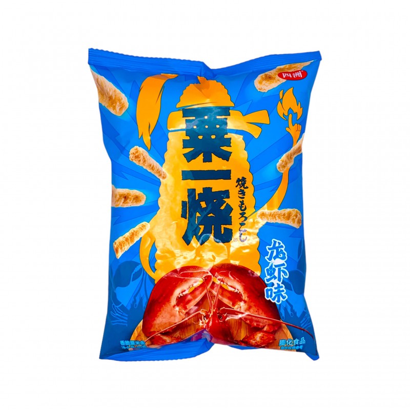 Four Seas Grill-A-Corn Sticks 80g Corn Sticks - Crayfish Flavour With Sugar & Sweetener Four Seas Grill-A-Corn Sticks 80g Corn Sticks - Crayfish Flavour With Sugar & Sweetener