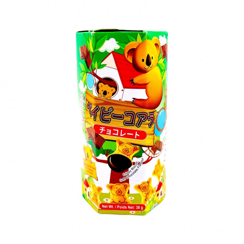 Baby Koala Cream Filled Biscuits 38g Crispy Chocolate Flavour Filled Biscuits Baby Koala Cream Filled Biscuits 38g Crispy Chocolate Flavour Filled Biscuits